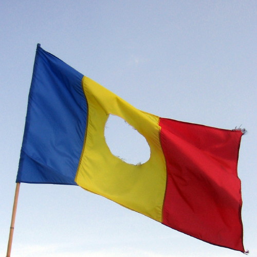 Romanian revolutionary flag 1990